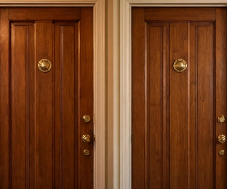 Peephole camera vs video doorbell comparison for renters