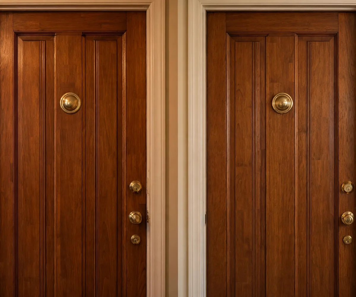 Peephole camera vs video doorbell comparison for renters