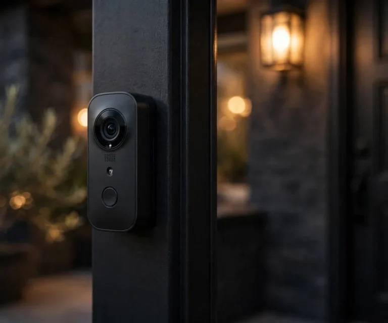 Video doorbell for apartments without existing wiring
